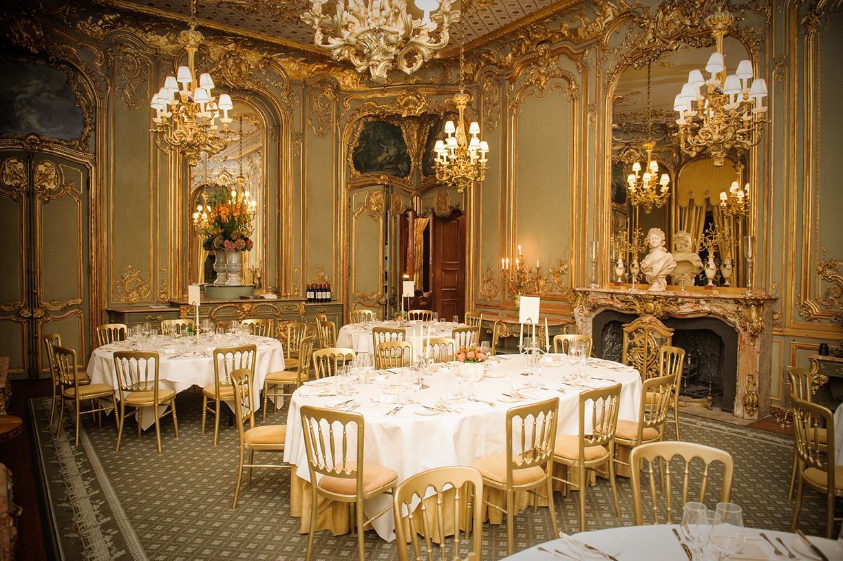 50th birthday party French Dining Room Cliveden House National Trust 