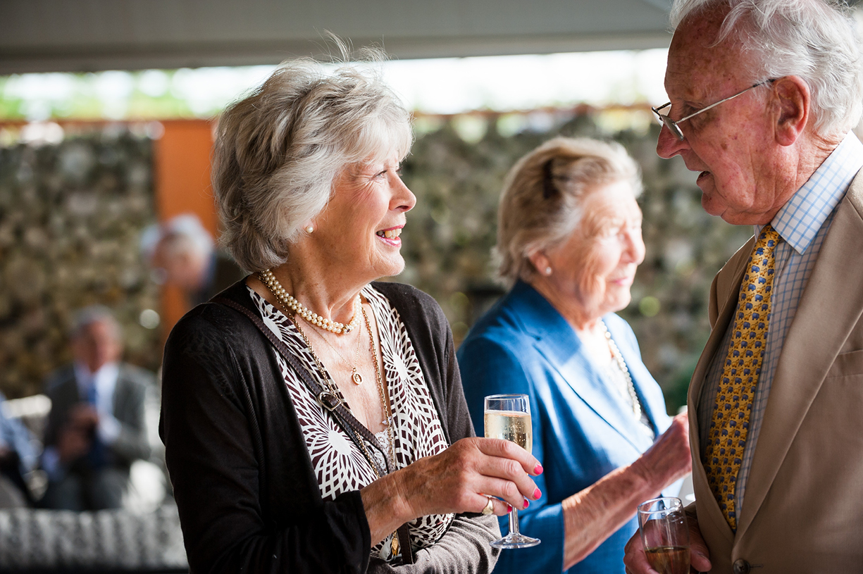 black & white & colour event photography 60th wedding anniversary Southend Barns Chichester Field & Fork delicious catering