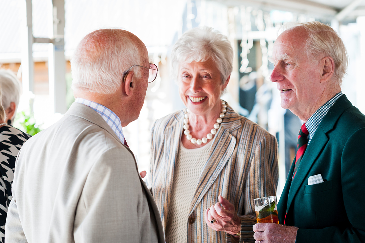 black & white & colour event photography 60th wedding anniversary Southend Barns Chichester Field & Fork delicious catering