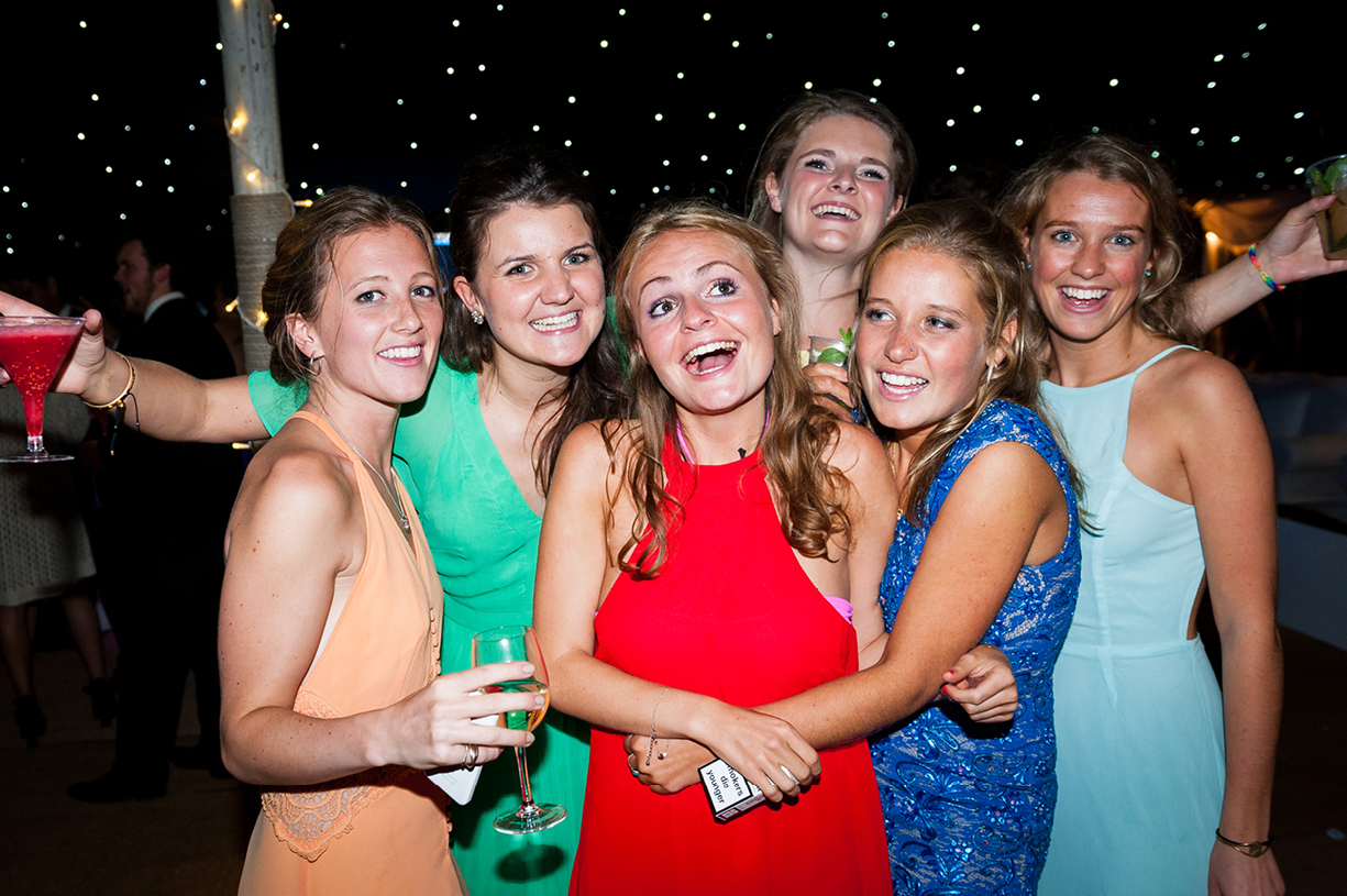 black & white & colour event photography Jules Hosford flowers Dorset 21st birthday party