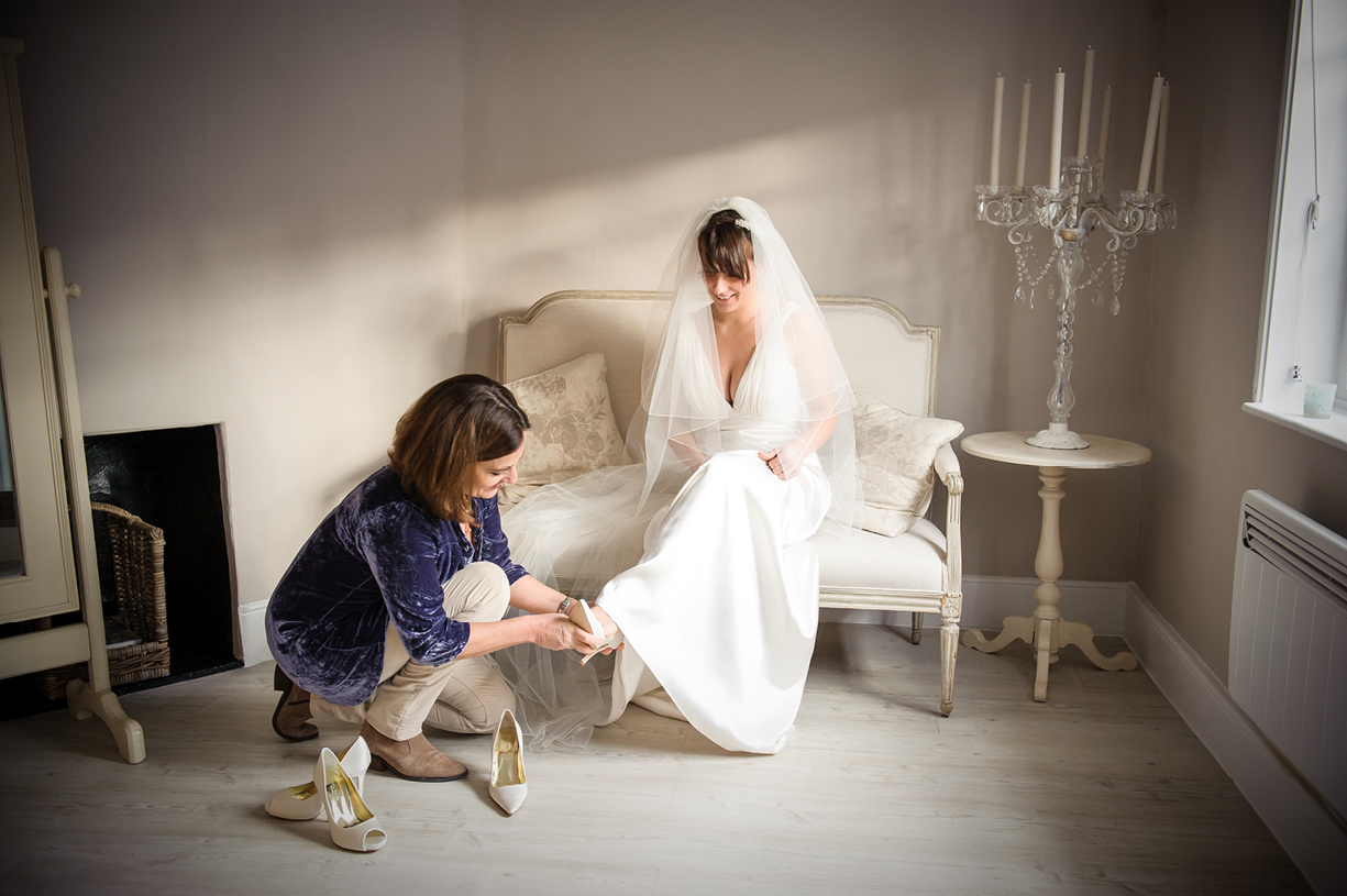 black & white & colour commercial photography White House wedding boutique Alresford Hampshire