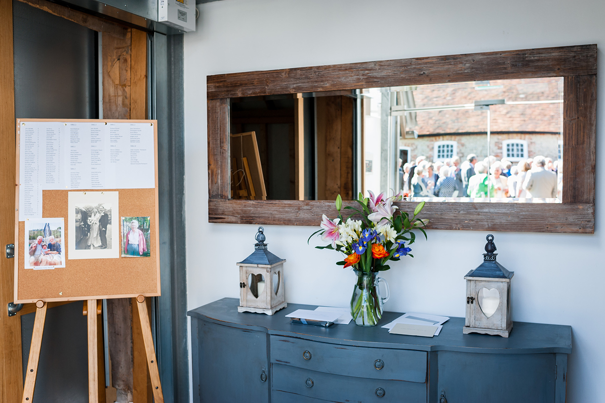 black & white & colour event photography 60th wedding anniversary Southend Barns Chichester Field & Fork delicious catering